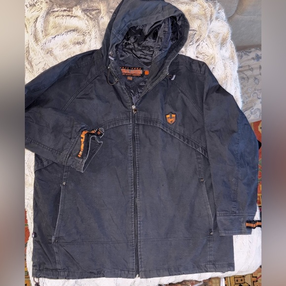 Phat Farm Other - 🔥Vintage PHAT FARM SUG Men’s XL Hooded Full Zip Water Resistant Duck Jacket
